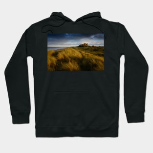 Bamburgh Castle at sunset Hoodie